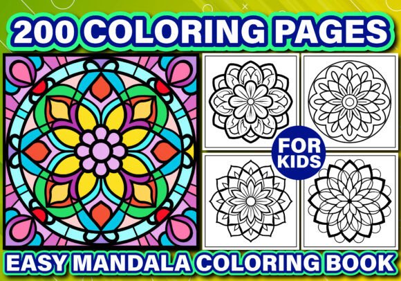 200 Easy Mandala Coloring Pages for Kids: A Designer’s Practical Review