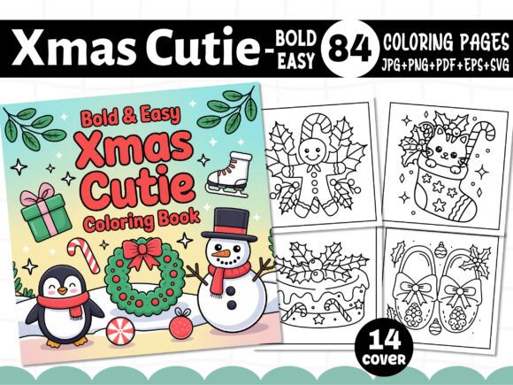 Bold Easy Xmas Cutie Coloring Pages: A Practical Design Review