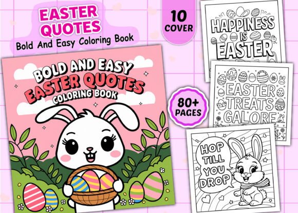 Easter Quotes Bold Easy Coloring Pages Graphics Review