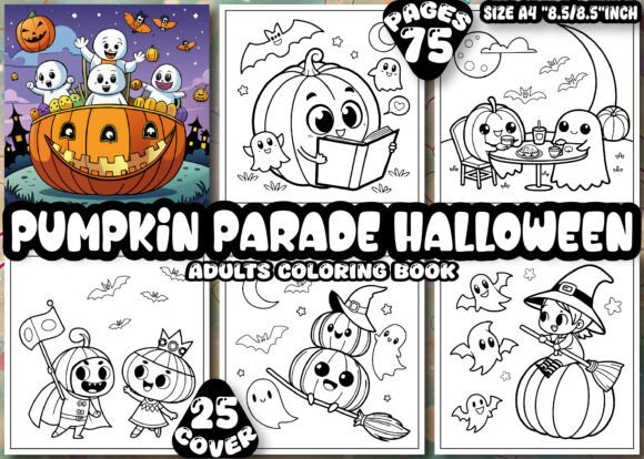 Pumpkin Parade Halloween Coloring Book Review for Real Projects
